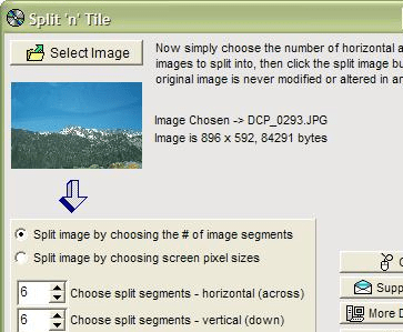 Split and Tile Image Splitter Screenshot 1