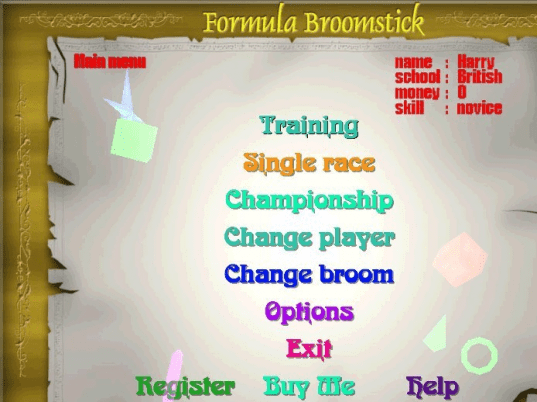 Formula Broomstick Screenshot 1