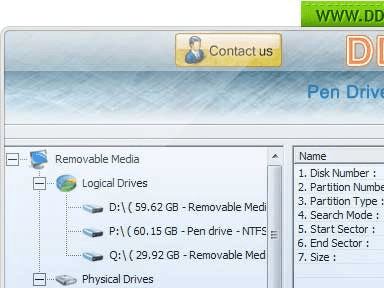 USB mp3 Player Songs Recovery Screenshot 1