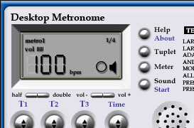 Software Metronome Screenshot 1