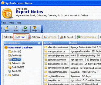 Notes Export Screenshot 1