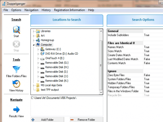 Doppelganger - Duplicate File Finder Screenshot 1