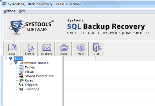 SQL Backup Database Recovery Screenshot 1