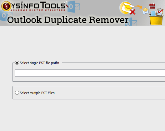 SysInfoTools Outlook Duplicate Remover Screenshot 1