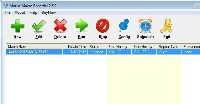 Mouse Macro Recorder Screenshot 1