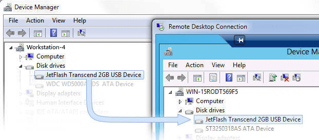USB for Remote Desktop Screenshot 1