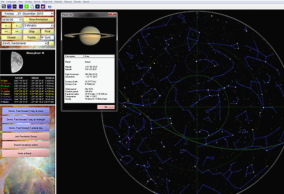 Asynx Planetarium Screenshot 1