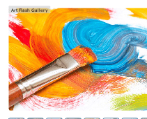 Art Flash Gallery CS3 Component Screenshot 1