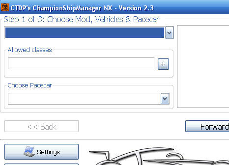CTDP's ChampionShipManager NX Screenshot 1