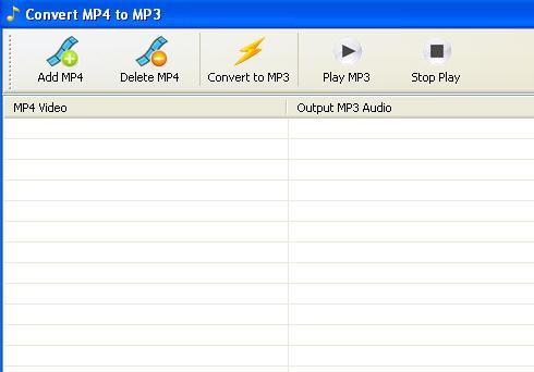 Convert MP4 to MP3 Screenshot 1