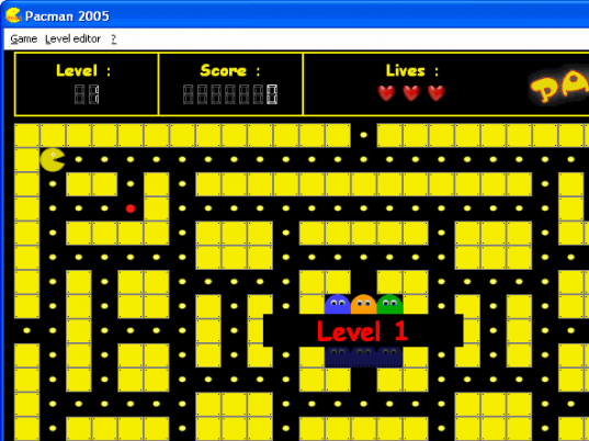 Pacman 2005 Screenshot 1