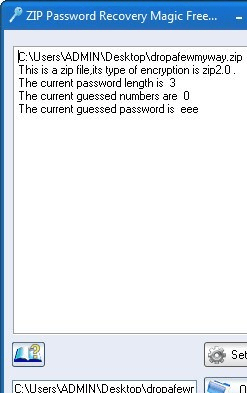 ZIP Password Recovery Magic Screenshot 1