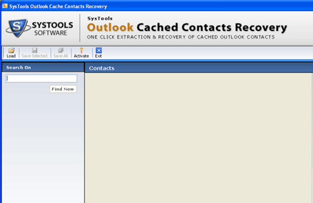 Outlook Address Book Recovery Screenshot 1
