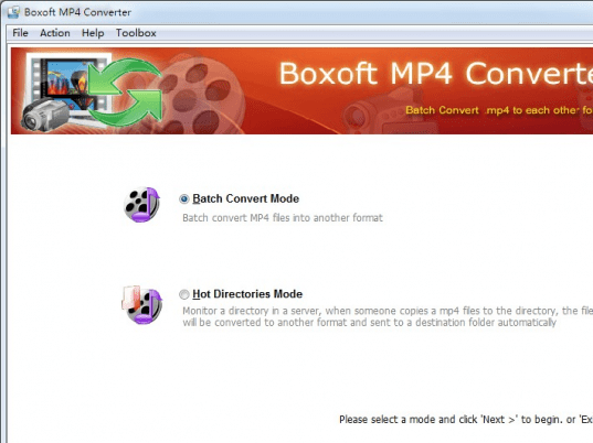 Boxoft MP4 Converter Screenshot 1
