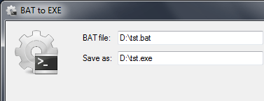 Bat-to-Exe Screenshot 1