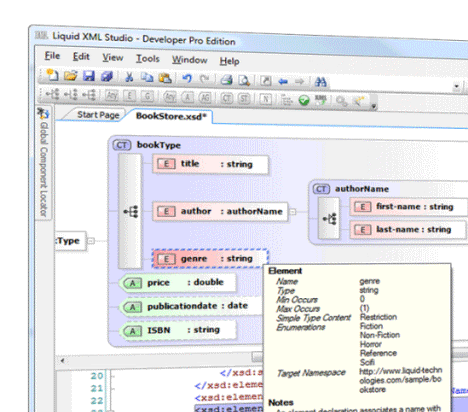 Liquid XML Studio 2012 Screenshot 1