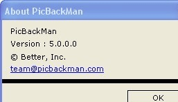 PicBackMan Screenshot 1
