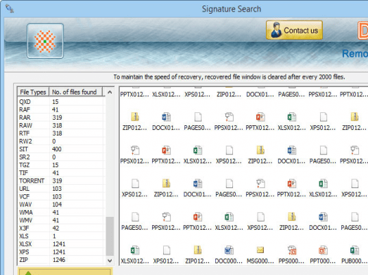 Removable Media Data Recovery Screenshot 1