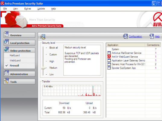 Avira Premium Security Suite Screenshot 1
