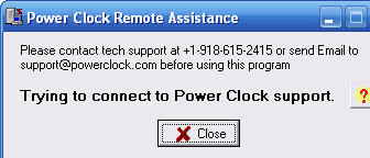 Power Clock Remote Assist Screenshot 1