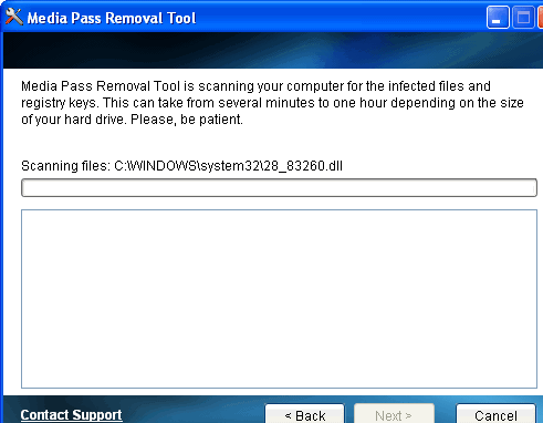 Media Pass Removal Tool Screenshot 1