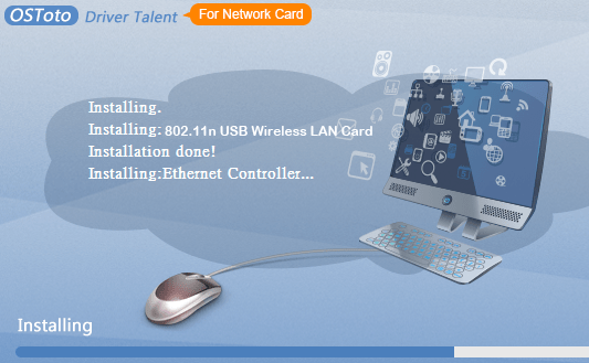 Driver Talent for Network Card Screenshot 1