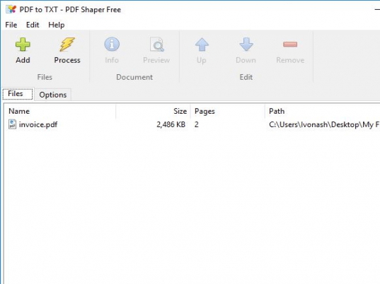 PDF Shaper Free Screenshot 1