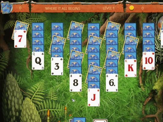Solitaire - Ted And P.E.T. Screenshot 1