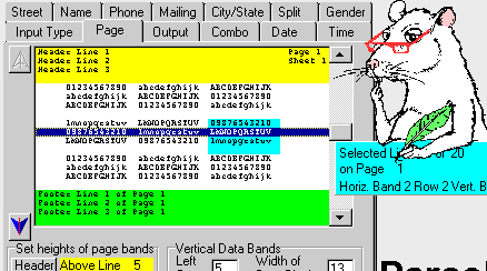 ParseRat File Parser, Converter, Restructurer Screenshot 1