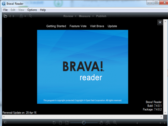 Brava! Reader Screenshot 1