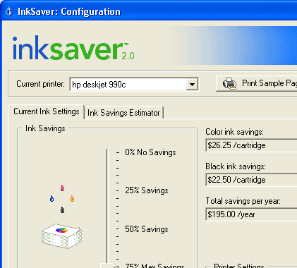 InkSaver Screenshot 1