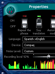 ECTACO Voice Translator English <-> Spanish Screenshot 1