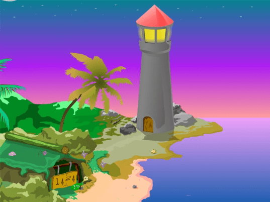Lighthouse Clock ScreenSaver Screenshot 1