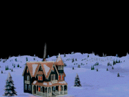 Snowy Winter Wonderland Screen Saver Screenshot 1
