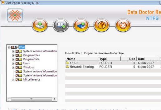 NTFS Partition Recovery Solution Screenshot 1