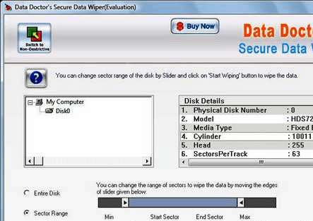 Data Cleaner Software Screenshot 1