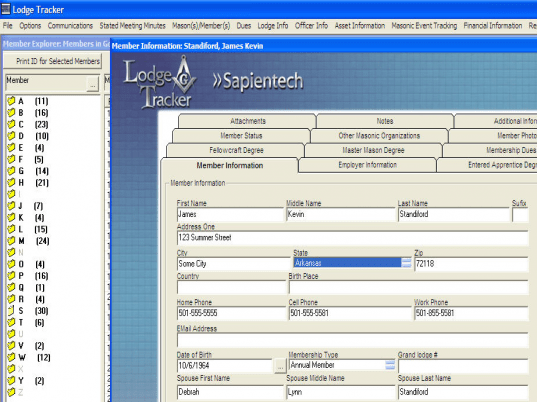 Lodge Tracker 2009 Screenshot 1