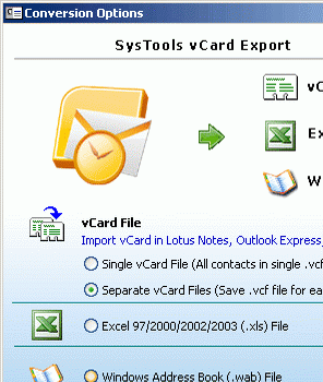 Export Contacts from Outlook Screenshot 1