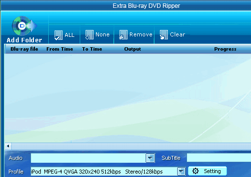 Extra Blu-ray DVD Ripper Screenshot 1