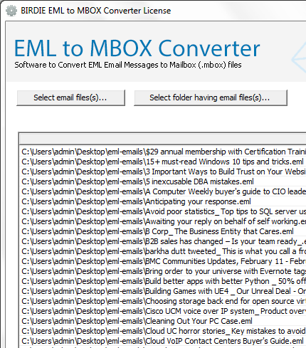 Move Windows Live Mail to Thunderbird Screenshot 1