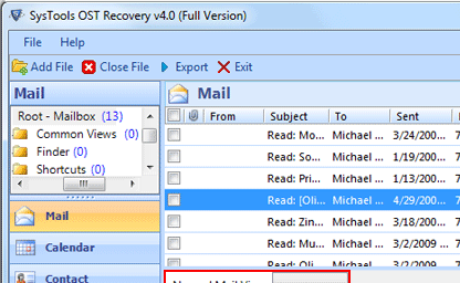 Exchange OST Location to Outlook Screenshot 1