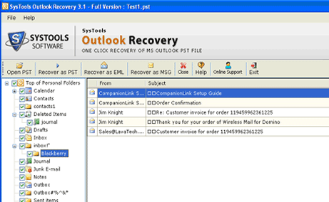 Viruses Attacks on PST Files Screenshot 1