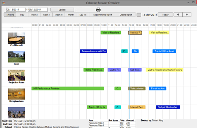 Calendar Browser Screenshot 1