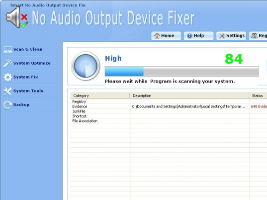 Smart No Audio Output Device Fixer Pro Screenshot 1