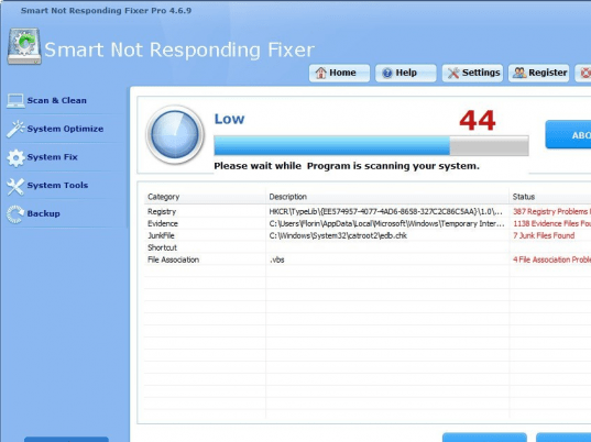 Smart Not Responding Fixer Pro Screenshot 1