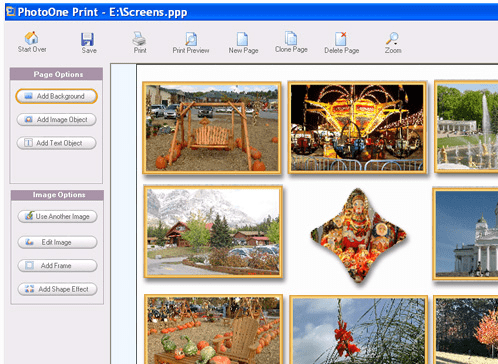 PhotoOne Print ¨C the best photo printing software Screenshot 1