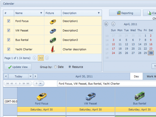 Online Rental System Screenshot 1