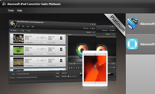 Aiseesoft iPad Converter Suite Platinum Screenshot 1