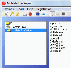 Mutilate File Wiper Screenshot 1