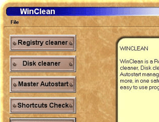 WinClean Booster Screenshot 1